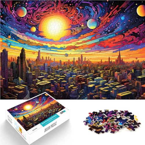 Handgeschwindigkeitswettbewerb Psychedelische Stadtkunst 2000-teiliges Teenager-Puzzle 70x100cm Wohnkunstdekor für ab 14 Jahren Handgeschwindigkeitswettbewerb Psychedelische Stadtkunst 2000-teiliges Teenager-Puzzle 70x100cm Wohnkunstdekor für ab 14 Jahren von LGNBTGM
