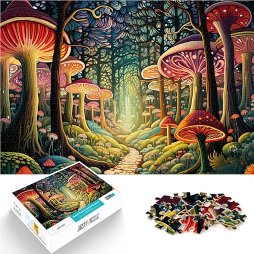Handgeschwindigkeitswettbewerb Trippy Waldkunst 2000-Teile-Puzzle für Erwachsene 70x100cm Wohnkunstdekor für ab 14 Jahren Handgeschwindigkeitswettbewerb Trippy Waldkunst 2000-Teile-Puzzle für Erwachsene 70x100cm Wohnkunstdekor für ab 14 Jahren von LGNBTGM