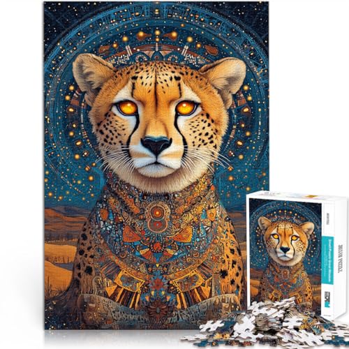 Hands-on-Spiel Fantasy-Geparden-Kunst Puzzle für Teenager 1000 Teile 70x100cm Lernspiel für Geburtstag, Weihnachten für und ab 14 Jahren Hands-on-Spiel Fantasy-Geparden-Kunst Puzzle für Teenager 1000 Teile 70x100cm Lernspiel für Geburtstag, Weihnachten für und ab 14 Jahren von LGNBTGM