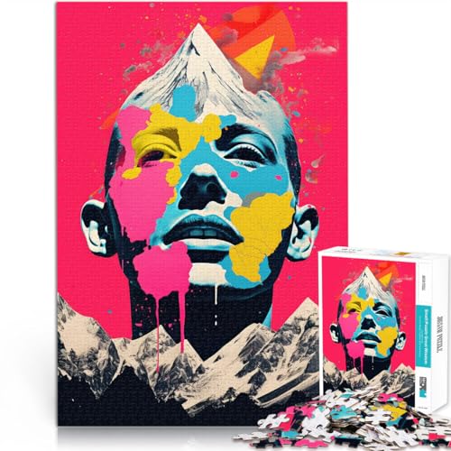 Helfen Sie dem Gehirn, süchtig machende Spielzeuge zu trainieren, um Geduld zu entwickeln Bergliebhaber 2000-teiliges Puzzle für Erwachsene 70x100cm EIN Kunstwerk von LGNBTGM