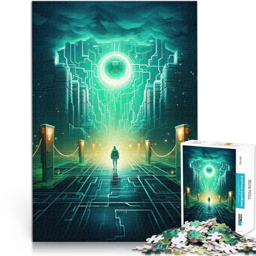 Helfen Sie dem Gehirn, süchtig machende Spielzeuge zu trainieren, um Geduld zu entwickeln Internetkunst 2000 Teenager-Teile-Puzzle 70x100cm Geschenkideen von LGNBTGM