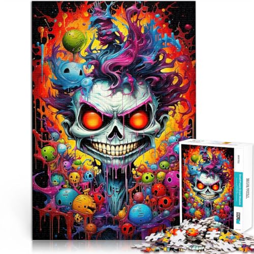Herausfordernd Schwierig Gruseliger Horror entfesselt Teenager-Puzzles 1000 Teile 26x38cm Einzigartige Geburtstags- und Geschenkideen Geeignet ab 14 Jahren Herausfordernd Schwierig Gruseliger Horror entfesselt Teenager-Puzzles 1000 Teile 26x38cm Einzigartige Geburtstags- und Geschenkideen Geeignet ab 14 Jahren von LGNBTGM
