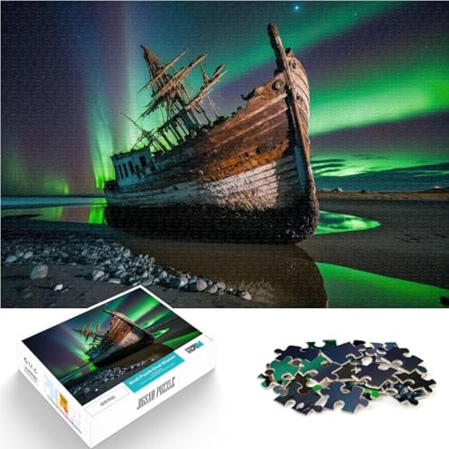 Herausforderndes Spiel Aurora Borealis Lichter 1000 Teenager-Teile-Puzzle 70x100cm Geburtstagsgeschenk, Geschenke für und ab 14 Jahren Herausforderndes Spiel Aurora Borealis Lichter 1000 Teenager-Teile-Puzzle 70x100cm Geburtstagsgeschenk, Geschenke für und ab 14 Jahren von LGNBTGM