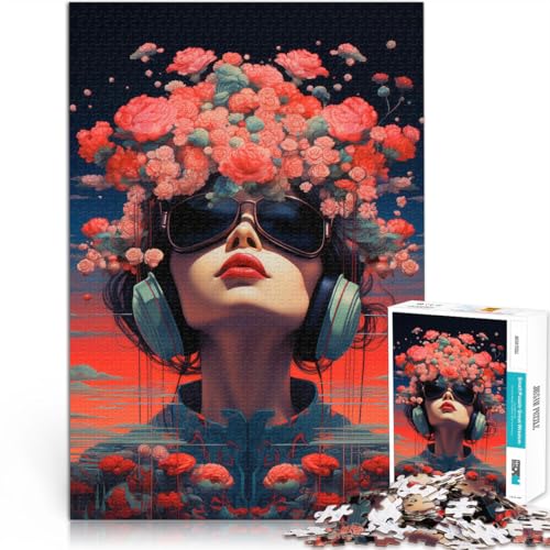Herausforderndes Spiel Chillwave-Musik 1000 Teenager-Teile-Puzzle 26x38cm Wanddekoration Einzigartige Geburtstags ab 14 Jahren Herausforderndes Spiel Chillwave-Musik 1000 Teenager-Teile-Puzzle 26x38cm Wanddekoration Einzigartige Geburtstags ab 14 Jahren von LGNBTGM