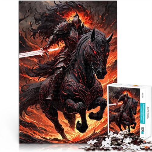 Herausforderndes Spiel Dunkle Krieger-Kavallerie 1000-Teile-Puzzle für Erwachsene 70x100cm Einzigartige Geburtstags- und Geschenkideen für ab 14 Jahren Herausforderndes Spiel Dunkle Krieger-Kavallerie 1000-Teile-Puzzle für Erwachsene 70x100cm Einzigartige Geburtstags- und Geschenkideen für ab 14 Jahren von LGNBTGM