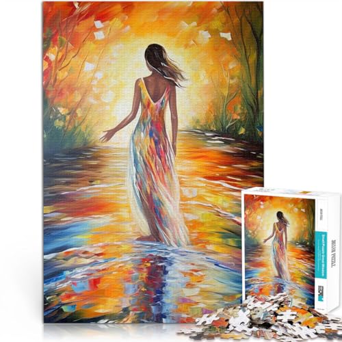 Herausforderndes Spielspielzeug Fließende Weiblichkeit Teenager-Puzzles 1000 Teile 38x52cm Angebot als Geschenk für die ganze Familie ab 14 Jahren Herausforderndes Spielspielzeug Fließende Weiblichkeit Teenager-Puzzles 1000 Teile 38x52cm Angebot als Geschenk für die ganze Familie ab 14 Jahren von LGNBTGM