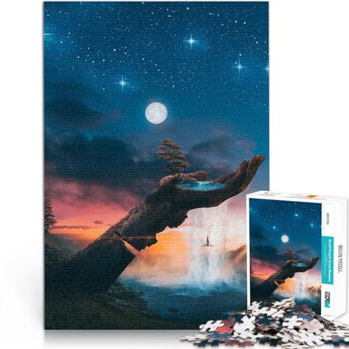 Herausforderndes Spielspielzeug Über dem Regenbogen 1000-teiliges Puzzle für Teenager 38x52cm Wohnkunstdekor für ab 14 Jahren Herausforderndes Spielspielzeug Über dem Regenbogen 1000-teiliges Puzzle für Teenager 38x52cm Wohnkunstdekor für ab 14 Jahren von LGNBTGM