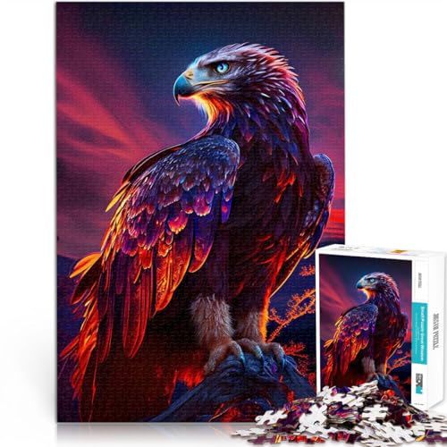 Intellektuelles Spiel Adler 2000 Teenager-Teile-Puzzle 70x100cm eignet ganze Familie ab 14 Jahren von LGNBTGM