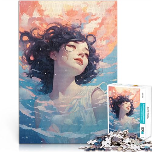 Intellektuelles Spiel Chillwave-Musik 1000-teiliges Puzzle für Teenager 26x38cm Angebot als Geschenk für die ganze Familie für ab 14 Jahren Intellektuelles Spiel Chillwave-Musik 1000-teiliges Puzzle für Teenager 26x38cm Angebot als Geschenk für die ganze Familie für ab 14 Jahren von LGNBTGM