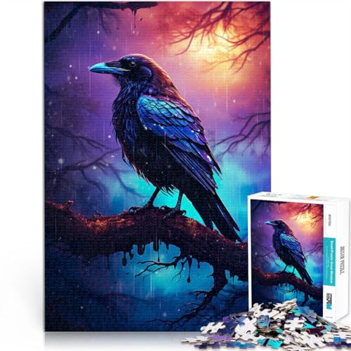 Intellektuelles Spiel Epische Regenkrähe Puzzle 2000 Teile für Jugendliche 70x100cm Geburtstagsgeschenk, Geschenke, Wandkunst für ab 14 Jahren von LGNBTGM