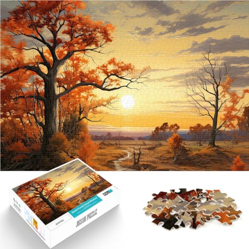 Intellektuelles Spiel Herbstlandschaft 1000-Teile-Puzzle für Erwachsene 70x100cm Künstlersammlung, Bildende Kunst für ab 14 Jahren Intellektuelles Spiel Herbstlandschaft 1000-Teile-Puzzle für Erwachsene 70x100cm Künstlersammlung, Bildende Kunst für ab 14 Jahren von LGNBTGM