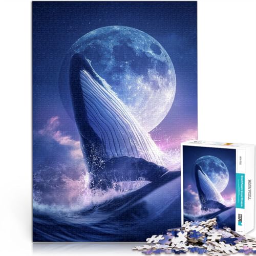 Intellektuelles Spiel Mondscheinsprung Puzzle für Erwachsene, 1000 Teile 26x38cm Geeignet für die Schreibtischdekoration für 14+ Intellektuelles Spiel Mondscheinsprung Puzzle für Erwachsene, 1000 Teile 26x38cm Geeignet für die Schreibtischdekoration für 14+ von LGNBTGM