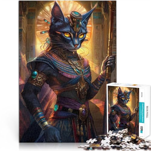 Lernspiel-Herausforderungsspielzeug Bastet Ägyptische Mythologie Puzzle 1000 Teile für Erwachsene 26x38cm Gutes Geschenk Lernspiel-Herausforderungsspielzeug Bastet Ägyptische Mythologie Puzzle 1000 Teile für Erwachsene 26x38cm Gutes Geschenk von LGNBTGM