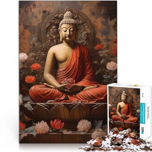Lernspiel-Herausforderungsspielzeug Buddha-Gemälde Puzzle für Jugendliche 1000 Teile 26x38cm Geschenk zum Geburtstag ab 14 Jahren Lernspiel-Herausforderungsspielzeug Buddha-Gemälde Puzzle für Jugendliche 1000 Teile 26x38cm Geschenk zum Geburtstag ab 14 Jahren von LGNBTGM