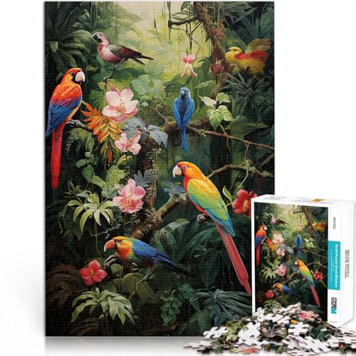Lernspiel-Herausforderungsspielzeug Entspannende Vogelgeräusche 1000-teilige Puzzles für Erwachsene 50x75cm EIN Kunstwerk Lernspiel-Herausforderungsspielzeug Entspannende Vogelgeräusche 1000-teilige Puzzles für Erwachsene 50x75cm EIN Kunstwerk von LGNBTGM