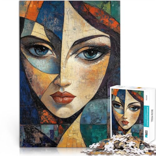 Lernspiele Abstraktes Frauenporträt 1000-teilige Puzzles für Erwachsene 26x38cm Die Liebe zwischen Paaren stärken für ab 14 Jahren Lernspiele Abstraktes Frauenporträt 1000-teilige Puzzles für Erwachsene 26x38cm Die Liebe zwischen Paaren stärken für ab 14 Jahren von LGNBTGM