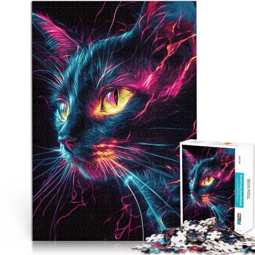 Lernspiele Blitzkatzen 1000-teiliges Teenager-Puzzle 26x38cm eignet ganze Familie für ab 14 Jahren von LGNBTGM