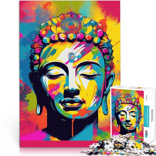 Lernspiele Buddha-Gemälde 1000-teiliges Teenager-Puzzle 26x38cm denn eignet ganze Familie für 14+ Lernspiele Buddha-Gemälde 1000-teiliges Teenager-Puzzle 26x38cm denn eignet ganze Familie für 14+ von LGNBTGM