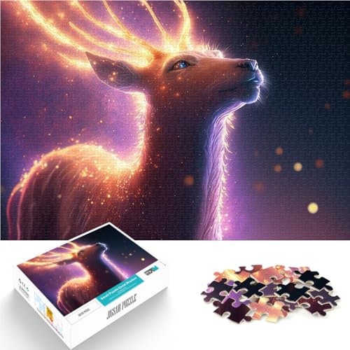 Lernspiele DIY Spielzeug Kosmischer Weltraumhirsch Puzzle 1000 Teile für Erwachsene 70x100cm Lernspiel für Geburtstag, Weihnachten für ab 14 Jahren Lernspiele DIY Spielzeug Kosmischer Weltraumhirsch Puzzle 1000 Teile für Erwachsene 70x100cm Lernspiel für Geburtstag, Weihnachten für ab 14 Jahren von LGNBTGM