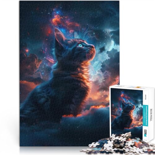 Lernspiele DIY Spielzeug Kosmisches Kätzchen 1000-teiliges Puzzle für Teenager 70x100cm Tolle Geschenke und Spielzeuge für ab 14 Jahren Lernspiele DIY Spielzeug Kosmisches Kätzchen 1000-teiliges Puzzle für Teenager 70x100cm Tolle Geschenke und Spielzeuge für ab 14 Jahren von LGNBTGM