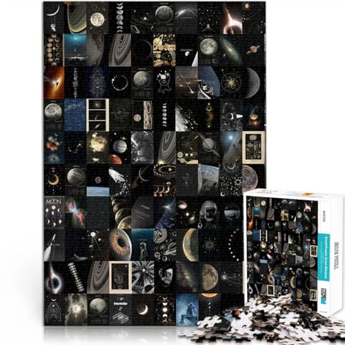 Lernspiele DIY Spielzeug Planeten-Mosaikkunst 1000-teiliges Puzzle für Erwachsene 38x52cm Lernspiel für Geburtstag, Weihnachten ab 14 Jahren Lernspiele DIY Spielzeug Planeten-Mosaikkunst 1000-teiliges Puzzle für Erwachsene 38x52cm Lernspiel für Geburtstag, Weihnachten ab 14 Jahren von LGNBTGM