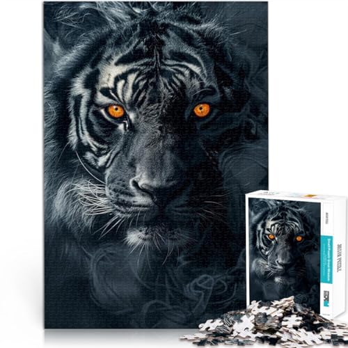 Lernspiele DIY Spielzeug Tiger im schwarzen Rauch 2000-teilige Puzzles für Erwachsene 70x100cm Wichtelgeschenke ab 14 Jahren Lernspiele DIY Spielzeug Tiger im schwarzen Rauch 2000-teilige Puzzles für Erwachsene 70x100cm Wichtelgeschenke ab 14 Jahren von LGNBTGM