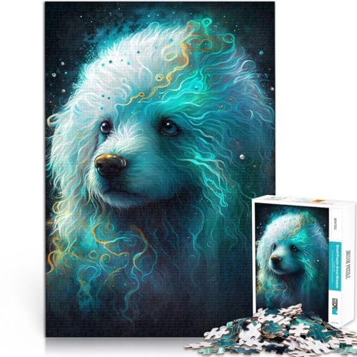 Lernspiele Heimdekoration Bichon Frisé Hund 1000-Teile-Puzzle für Erwachsene 26x38cm Künstlersammlung, Bildende Kunst ab 14 Jahren Lernspiele Heimdekoration Bichon Frisé Hund 1000-Teile-Puzzle für Erwachsene 26x38cm Künstlersammlung, Bildende Kunst ab 14 Jahren von LGNBTGM