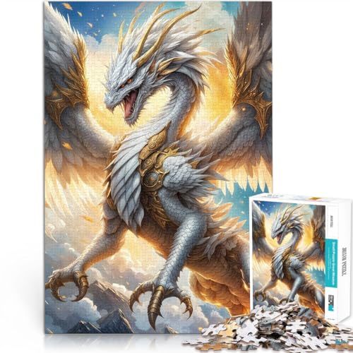 Lernspiele Heimdekoration Engelhafter Drache Teenager-Puzzle 1000 Teile 70x100cm Geburtstagsgeschenk, Geschenke für ab 14 Jahren Lernspiele Heimdekoration Engelhafter Drache Teenager-Puzzle 1000 Teile 70x100cm Geburtstagsgeschenk, Geschenke für ab 14 Jahren von LGNBTGM