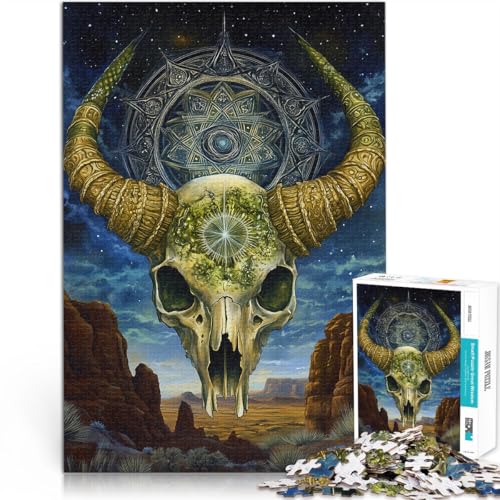 Lernspiele Heimdekoration Farbiger Totenkopf 1000-teiliges Puzzle für Erwachsene 26x38cm einzigartiges Herausforderungsspiel ab 14 Jahren Lernspiele Heimdekoration Farbiger Totenkopf 1000-teiliges Puzzle für Erwachsene 26x38cm einzigartiges Herausforderungsspiel ab 14 Jahren von LGNBTGM