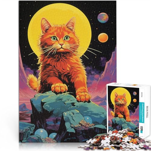 Lernspiele Heimdekoration Katze auf dem Felsen Puzzle 1000 Teile für Jugendliche 70x100cm Wunschliste mit dem Weihnachtsmann für ab 14 Jahren Lernspiele Heimdekoration Katze auf dem Felsen Puzzle 1000 Teile für Jugendliche 70x100cm Wunschliste mit dem Weihnachtsmann für ab 14 Jahren von LGNBTGM