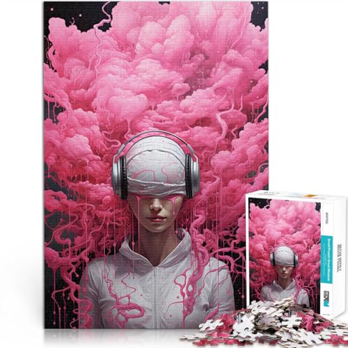 Lernspiele Heimdekoration Rosa Rauschen 1000-teilige Puzzles für Teenager 26x38cm Lernspiel für Geburtstag, Weihnachten für und ab 14 Jahren Lernspiele Heimdekoration Rosa Rauschen 1000-teilige Puzzles für Teenager 26x38cm Lernspiel für Geburtstag, Weihnachten für und ab 14 Jahren von LGNBTGM