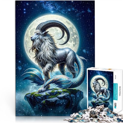 Lernspiele Heimdekoration Sternzeichen Steinbock 1000-teiliges Puzzle für Teenager 70x100cm Geschenk zum Geburtstag ab 14 Jahren Lernspiele Heimdekoration Sternzeichen Steinbock 1000-teiliges Puzzle für Teenager 70x100cm Geschenk zum Geburtstag ab 14 Jahren von LGNBTGM