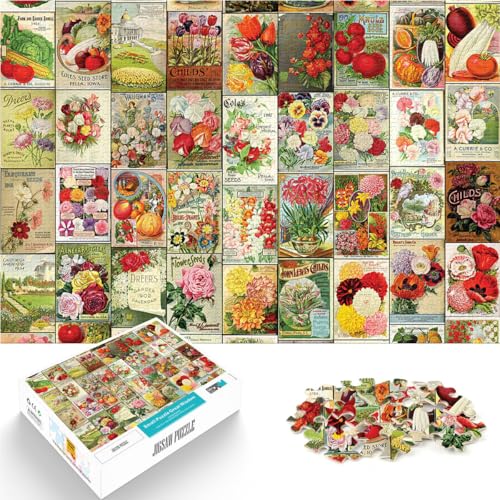 Lernspiele Heimdekoration botanische Illustration 1000-teiliges Teenager-Puzzle 26x38cm einzigartiges Herausforderungsspiel ab 14 Jahren Lernspiele Heimdekoration botanische Illustration 1000-teiliges Teenager-Puzzle 26x38cm einzigartiges Herausforderungsspiel ab 14 Jahren von LGNBTGM