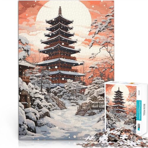 Lernspiele Heimdekoration japanische Landschaft 1000-Teile-Puzzle für Erwachsene 38x52cm Lernspiel für Geburtstag, Weihnachten für ab 14 Jahren Lernspiele Heimdekoration japanische Landschaft 1000-Teile-Puzzle für Erwachsene 38x52cm Lernspiel für Geburtstag, Weihnachten für ab 14 Jahren von LGNBTGM