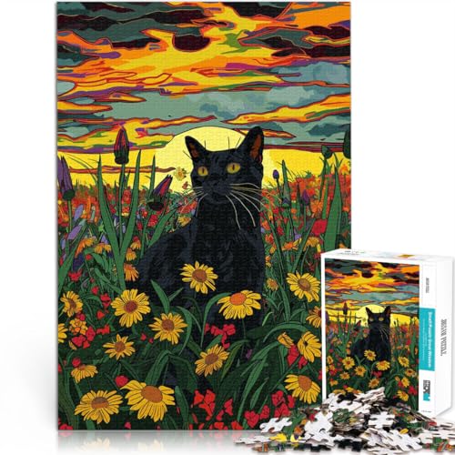 Lernspiele Katze im Blumenfeld Teenager-Puzzle 1000 Teile 26x38cm Wanddekoration Einzigartige Geburtstags ab 14 Jahren Lernspiele Katze im Blumenfeld Teenager-Puzzle 1000 Teile 26x38cm Wanddekoration Einzigartige Geburtstags ab 14 Jahren von LGNBTGM