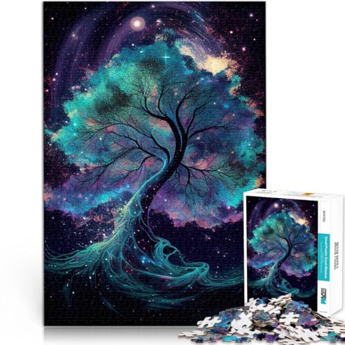 Lernspiele Kosmischer Lebensbaum 1000 Teenager-Teile-Puzzle 26x38cm denn eignet ganze Familie ab 14 Jahren Lernspiele Kosmischer Lebensbaum 1000 Teenager-Teile-Puzzle 26x38cm denn eignet ganze Familie ab 14 Jahren von LGNBTGM