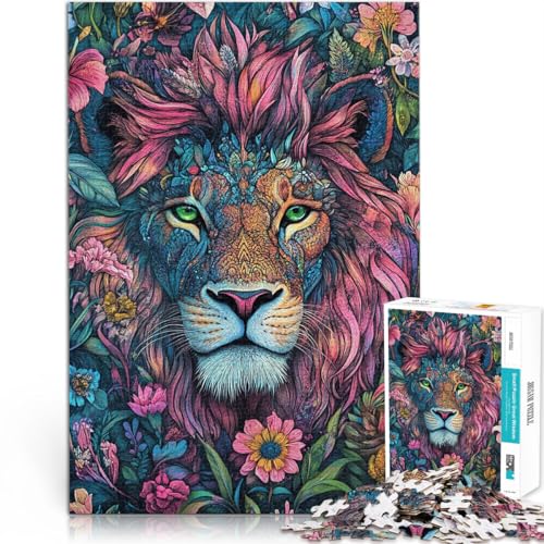 Lernspiele Löwe in farbenfroher Kunst Teenager-Puzzle 1000 Teile 50x75cm Wanddekoration Einzigartige Geburtstags ab 14 Jahren Lernspiele Löwe in farbenfroher Kunst Teenager-Puzzle 1000 Teile 50x75cm Wanddekoration Einzigartige Geburtstags ab 14 Jahren von LGNBTGM