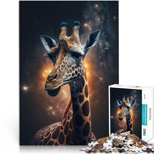 Lernspiele Neongiraffe Teenager-Puzzle 1000 Teile 26x38cm denn eignet ganze Familie für 14+ von LGNBTGM