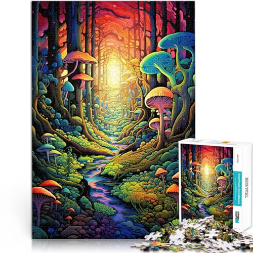 Lernspiele Trippy Waldkunst 1000-teiliges Puzzle für Erwachsene 50x75cm Lernspiel für Geburtstag, Weihnachten für ab 14 Jahren Lernspiele Trippy Waldkunst 1000-teiliges Puzzle für Erwachsene 50x75cm Lernspiel für Geburtstag, Weihnachten für ab 14 Jahren von LGNBTGM