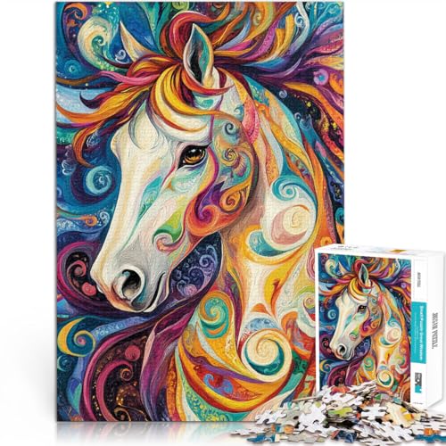 Lernspiele künstlerisches Avatarpferd Teenager-Puzzle 1000 Teile 50x75cm denn eignet ganze Familie für 14+ Lernspiele künstlerisches Avatarpferd Teenager-Puzzle 1000 Teile 50x75cm denn eignet ganze Familie für 14+ von LGNBTGM