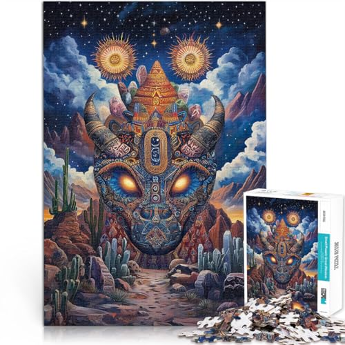 Lernspielzeug Bunte Dinosaurierkunst Puzzle für Erwachsene mit 1000 Teilen 26x38cm Geschenke für Freunde und Familie für und ab 14 Jahren Lernspielzeug Bunte Dinosaurierkunst Puzzle für Erwachsene mit 1000 Teilen 26x38cm Geschenke für Freunde und Familie für und ab 14 Jahren von LGNBTGM