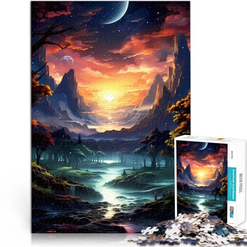 Lernspielzeug Erstaunlich Bunte Landschaft Teenager-Puzzle 1000 Teile 70x100cm Die Liebe zwischen Paaren stärken für ab 14 Jahren Lernspielzeug Erstaunlich Bunte Landschaft Teenager-Puzzle 1000 Teile 70x100cm Die Liebe zwischen Paaren stärken für ab 14 Jahren von LGNBTGM