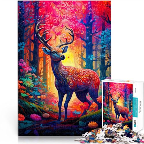 Lernspielzeug Hirsch Natur Tier Puzzle für Erwachsene mit 1000 Teilen 70x100cm Wunschliste mit dem Weihnachtsmann für ab 14 Jahren Lernspielzeug Hirsch Natur Tier Puzzle für Erwachsene mit 1000 Teilen 70x100cm Wunschliste mit dem Weihnachtsmann für ab 14 Jahren von LGNBTGM