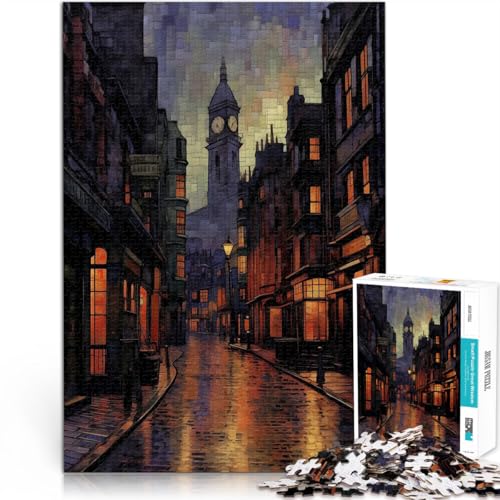 Lernspielzeug Malerische Straßen von London, Großbritannien Puzzle 1000 Teile für Jugendliche 38x52cm Die Liebe zwischen Paaren stärken ab 14 Jahren Lernspielzeug Malerische Straßen von London, Großbritannien Puzzle 1000 Teile für Jugendliche 38x52cm Die Liebe zwischen Paaren stärken ab 14 Jahren von LGNBTGM