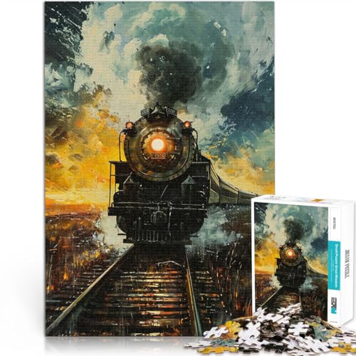 Lernspielzeug Retro-Lokomotive 2000-teiliges Teenager-Puzzle 70x100cm einzigartiges Herausforderungsspiel ab 14 Jahren Lernspielzeug Retro-Lokomotive 2000-teiliges Teenager-Puzzle 70x100cm einzigartiges Herausforderungsspiel ab 14 Jahren von LGNBTGM