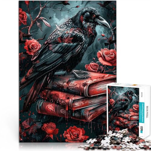 Lernspielzeug Schwarze Krähe Puzzle für Erwachsene mit 1000 Teilen 70x100cm mit vollständig ineinander greifenden, zufällig geformten Teilen Geeignet ab 14 Jahren Lernspielzeug Schwarze Krähe Puzzle für Erwachsene mit 1000 Teilen 70x100cm mit vollständig ineinander greifenden, zufällig geformten Teilen Geeignet ab 14 Jahren von LGNBTGM