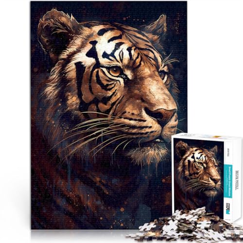Lernspielzeug für die ganze Familie Kunsttiger Teenager-Puzzles 1000 Teile 26x38cm Geeignet für die Schreibtischdekoration für 14+ Lernspielzeug für die ganze Familie Kunsttiger Teenager-Puzzles 1000 Teile 26x38cm Geeignet für die Schreibtischdekoration für 14+ von LGNBTGM