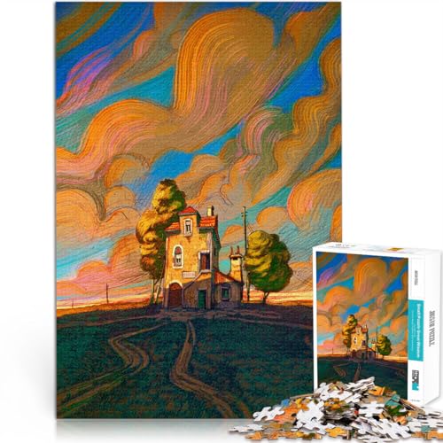 Lernspielzeug für die ganze Familie Wolkengeheimnis 1000-teiliges Puzzle für Erwachsene 70x100cm Verbessern Sie das Gedächtnis Geeignet ab 14 Jahren von LGNBTGM