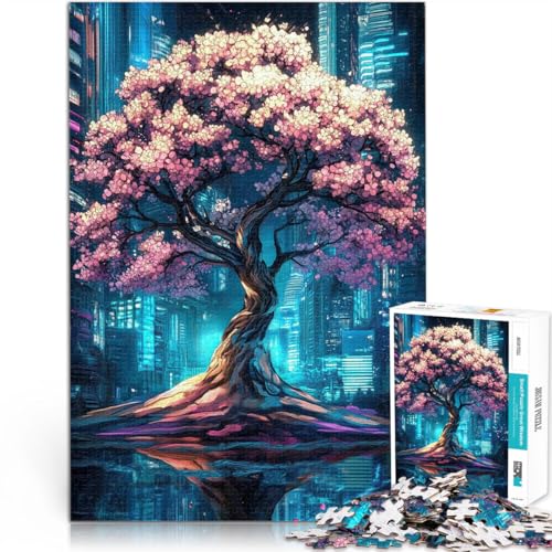 Lustige Spiele Kirschblüten-Stadtbild Puzzle für Erwachsene, 1000 Teile 26x38cm einzigartiges Herausforderungsspiel für ab 14 Jahren Lustige Spiele Kirschblüten-Stadtbild Puzzle für Erwachsene, 1000 Teile 26x38cm einzigartiges Herausforderungsspiel für ab 14 Jahren von LGNBTGM