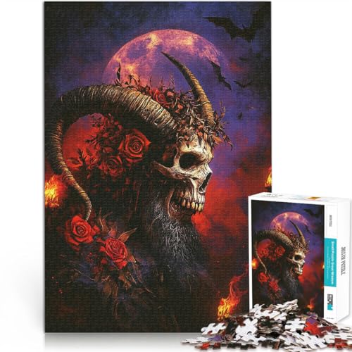 Lustige Spiele Teufelsziege Teenager-Puzzle 2000 Teile 70x100cm eignet ganze Familie für ab 14 Jahren von LGNBTGM